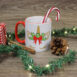 christmas unicorn mug