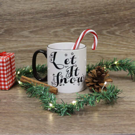 let it snow mug