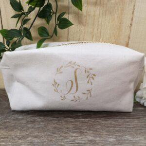 square makeup bag