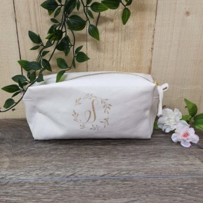 square makeup bag