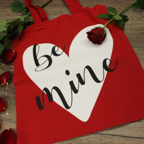 Be Mine Cotton Shopper Bag