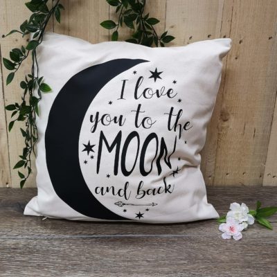 moon and back cushion