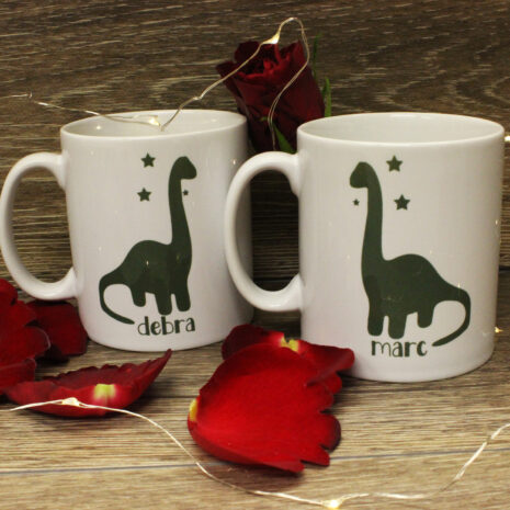 Personalised Dinosaur Mugs