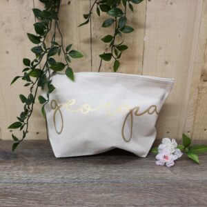 organic wash bag