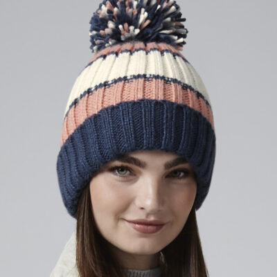 Hygge Striped Beanie