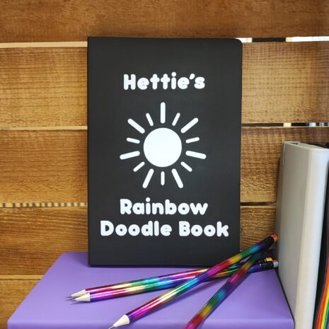 RAINBOW DOODLE BOOK