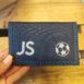 personalised wallet navy